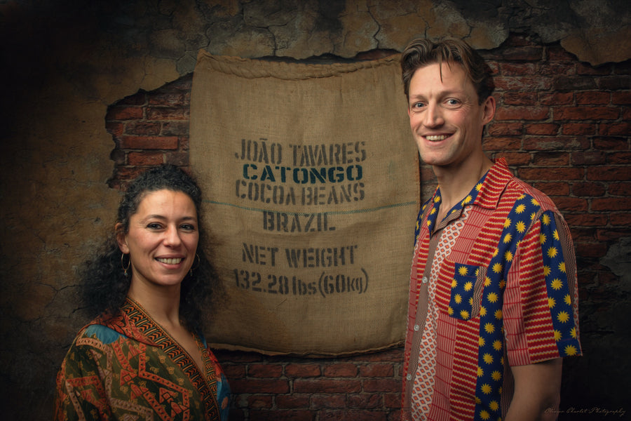 Mounia, Jonathan, et une maison qui respire le cacao