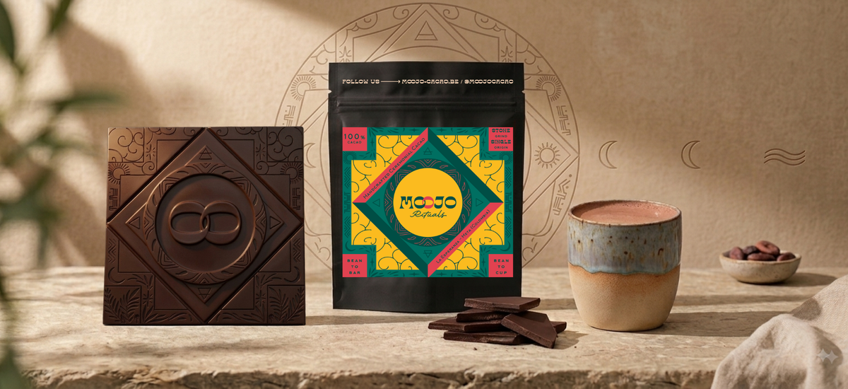 La Esperanza. Tablette, sachet et tasse.